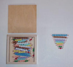 Box with 10 Bead Stairs 1-9