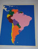 Puzzle Map of South America