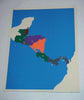 Puzzle Map of Central America