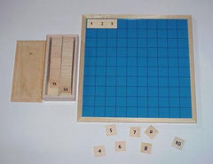 Hundred Board with Tiles