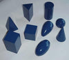Geometric Solids, Blue